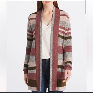 Bobeau stitch fix Jemmy Brushed Cardigan Multicolor Women's Petite Size XS NEW